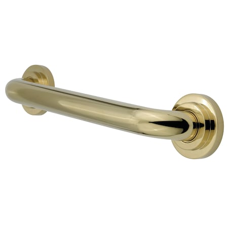 Manhattan Contemporary Grab Bar, 38-13/16" L, Brass, Polished Brass DR414362